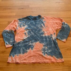 We the free oversized tye dye shirt womens Sz XS